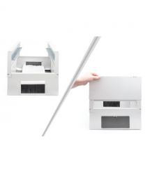 Digitus Шкаф 10", 12U, SOHO PRO, стеклянные двери, 315x300 мм, 30кг максимально, серая