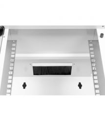 Digitus Шкаф 10", 12U, SOHO PRO, стеклянные двери, 315x300 мм, 30кг максимально, серая