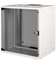 Digitus Шкаф 19", 12U, SOHO PRO, стеклянные двери, 540x400 мм, 60 кг максимально, серый