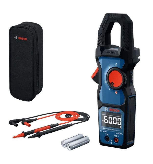 Bosch Кліщі електровимірювальні Bosch Professional GMC 600-15 0-600В 2AAх1.5В