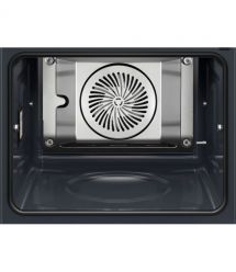Electrolux Electrolux oven electrical, 70l, А++, steam, display, convection, steamer function, telescopic rails, black