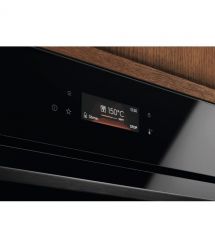 Electrolux Electrolux oven electrical, 70l, А++, steam, display, convection, steamer function, telescopic rails, black