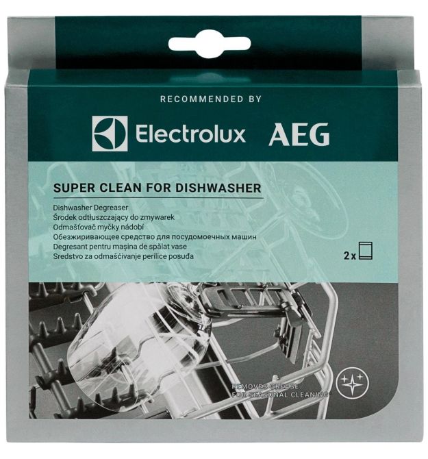 Electrolux Electrolux dishwasher degreaser, 2x50g