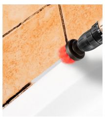 Graphite Щітки для чищення GRAPHITE для дрилів 1/4" HEX 50мм, 90мм, 100мм, 130мм набір 4шт