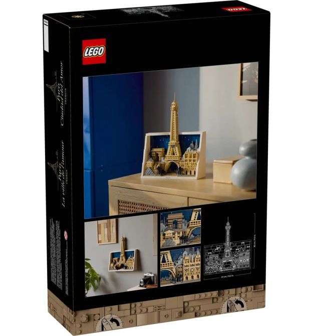 LEGO Конструктор LEGO Architecture Париж — місто кохання