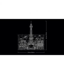 LEGO Конструктор LEGO Architecture Париж — місто кохання