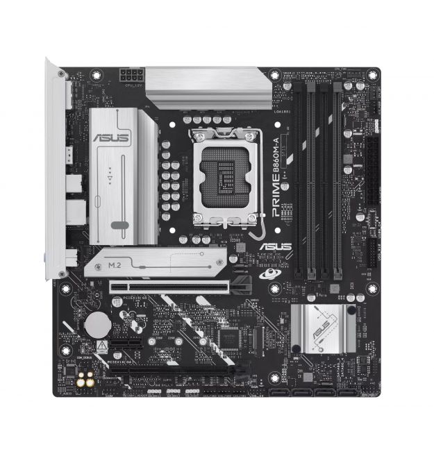 ASUS Материнcкая плата PRIME B860M-A-CSM s1851 B860 4xDDR5 M.2 DP HDMI mATX