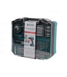 Könner & Söhnen Cordless impact drill Konner&Sohnen KS ID20V-60 KIT 74 18V 1x2A·h 60Nm 0-450·0-1900rpm LED-light ZP set of d