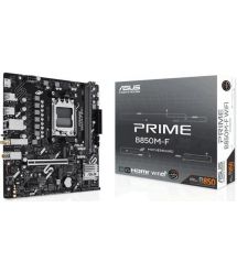 ASUS Материнcкая плата PRIME B850M-F sAM5 B850 2xDDR5 M.2 HDMI Wi-Fi BT mATX
