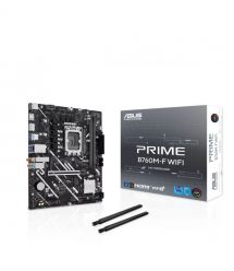 ASUS Материнcкая плата PRIME B760M-F WIFI s1700 B760 2xDDR5 M.2 HDMI DP Wi-Fi BT mATX
