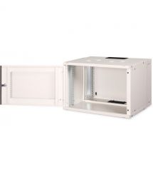 Digitus Шкаф 19", 7U, SOHO PRO, металлические перфорированные двери, 540x400 мм, 60кг максимально, серая