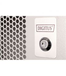 Digitus Шкаф 19", 7U, SOHO PRO, металлические перфорированные двери, 540x400 мм, 60кг максимально, серая