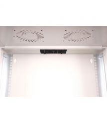 Digitus Шкаф 19", 7U, SOHO PRO, металлические перфорированные двери, 540x400 мм, 60кг максимально, серая