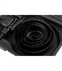 Graphite Коронки по дереву GRAPHITE 51,64,76,89,102мм, адаптер, кейс 8шт