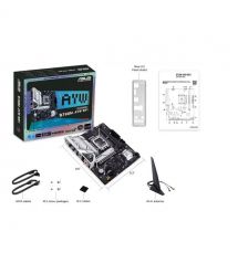 ASUS Материнcкая плата B760M-AYW WIFI-SI s1700 B760 2xDDR5 M.2 HDMI Wi-Fi BT mATX
