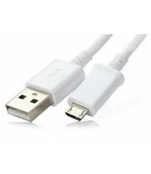Кабель USB 2.0 (AM/Miсro 5 pin) 1,0м, белый, ОЕМ, Q500