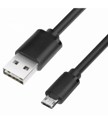 Кабель USB 2.0 (AM - Mini 5 pin) 1,0м, черный