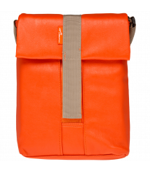 Плечевая сумка для планшета/нетбука LF-1305 до 10,1" кожзам, рыжий, плечевой ремень