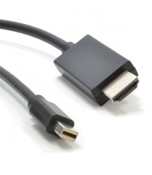 Конвертер mini Display Port (папа) на HDMI(папа) 1m (пакет)