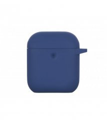 Чехол 2Е для Apple AirPods, Pure Color Silicone (3.0mm) , Navy