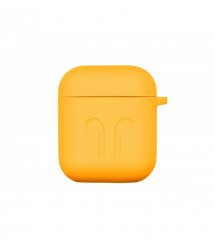 Чехол 2Е для Apple AirPods, Pure Color Silicone Imprint (1.5mm), Yellow