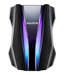 Жесткий диск ADATA 2.5" USB 3.2 1TB HD770G защита IP68 RGB Black