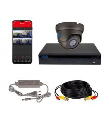 Комплект видеонаблюдения на 1 купольную 2 Мп камеру SEVEN KS-7611OB-2MP
