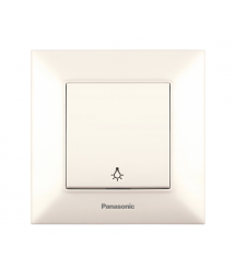 Кнопка вызова Panasonic Arkedia Slim, кремовая