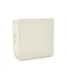 Коробка распределительная наружная Р70 95х95х60мм IP44 белая пластик (РР) Q60