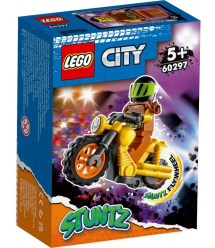 LEGO Конструктор City Разрушительный трюковый мотоцикл 60297