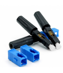Коннектор SC / UPC-D быстрого монтажа, для плоского кабеля без защелки, цена за 1 шт, Q100